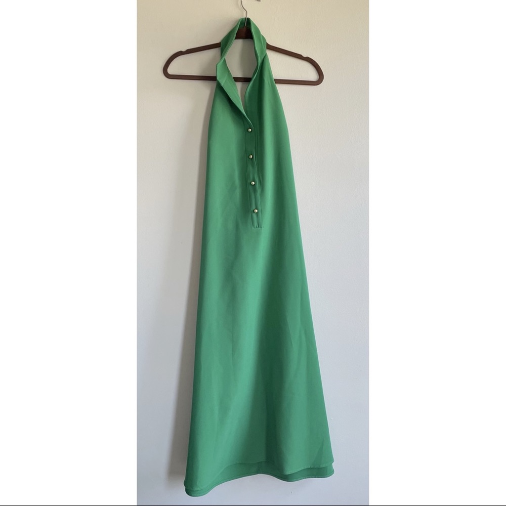 Tuckernuck Emerald Green Halter Maxi Dress - Picture 4 of 8